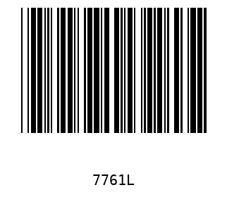Bar code, type 39 7761