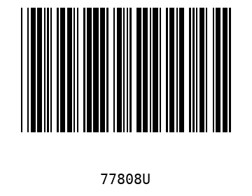 Bar code, type 39 77808