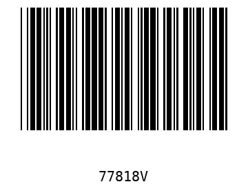 Bar code, type 39 77818