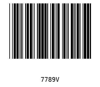 Bar code, type 39 7789