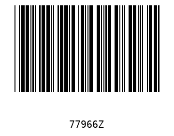 Bar code, type 39 77966