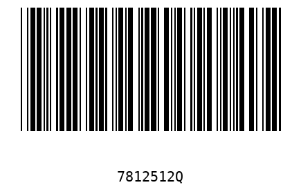 Bar code, type 39 7812512