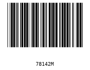 Bar code, type 39 78142