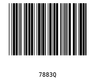 Bar code, type 39 7883