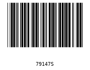 Bar code, type 39 79147