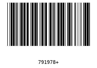 Bar code, type 39 791978