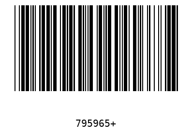 Bar code, type 39 795965