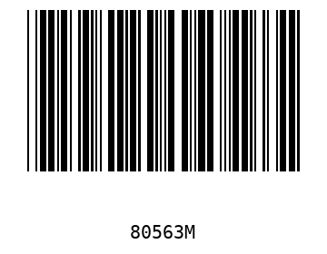 Bar code, type 39 80563