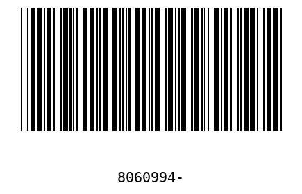 Bar code, type 39 8060994