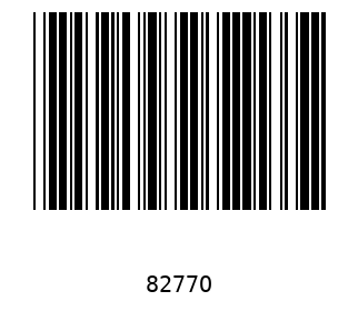 Bar code, type 39 8277
