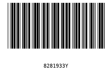 Bar code, type 39 8281933