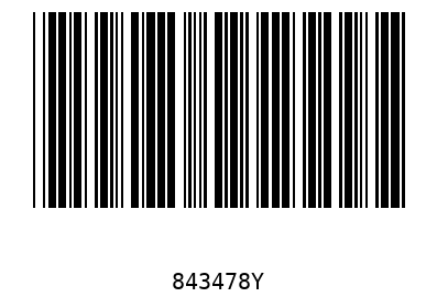 Bar code, type 39 843478