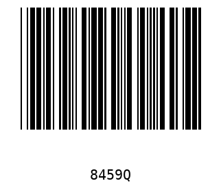 Bar code, type 39 8459