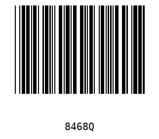 Bar code, type 39 8468