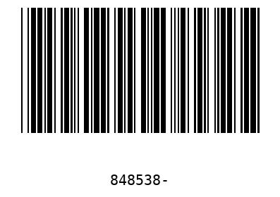 Bar code, type 39 848538