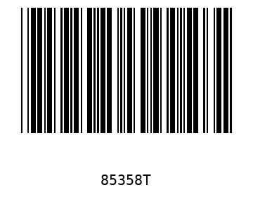 Bar code, type 39 85358
