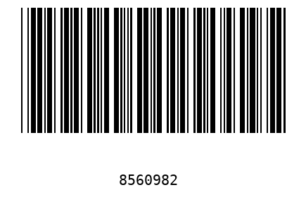 Bar code, type 39 8560982