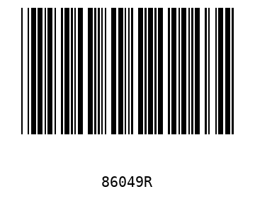 Bar code, type 39 86049