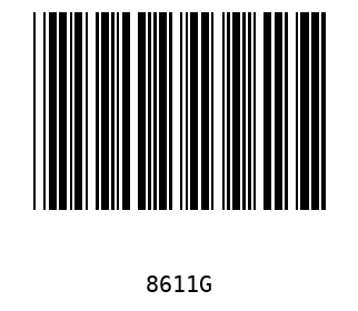 Bar code, type 39 8611