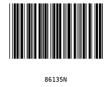 Bar code, type 39 86135