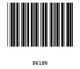 Bar code, type 39 8618