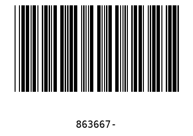 Bar code, type 39 863667