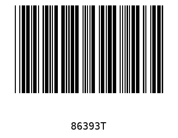 Bar code, type 39 86393