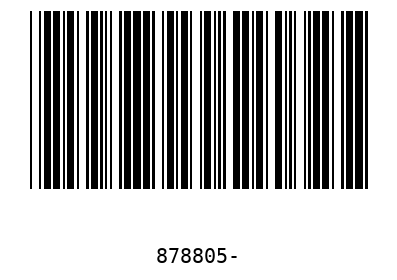 Bar code, type 39 878805