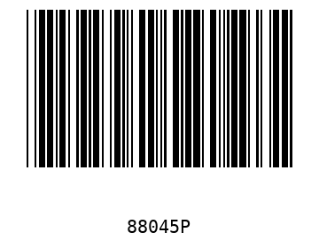 Bar code, type 39 88045