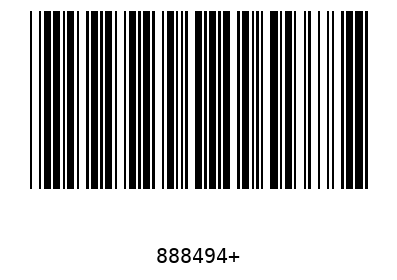Bar code, type 39 888494
