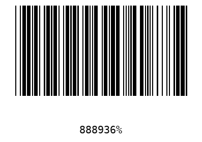 Bar code, type 39 888936