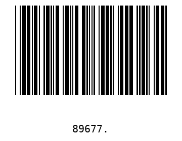 Bar code, type 39 89677