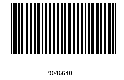Bar code, type 39 9046640