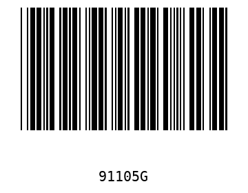 Bar code, type 39 91105