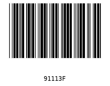 Bar code, type 39 91113