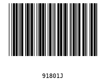 Bar code, type 39 91801