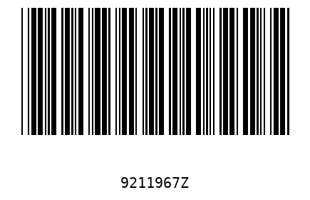 Bar code, type 39 9211967