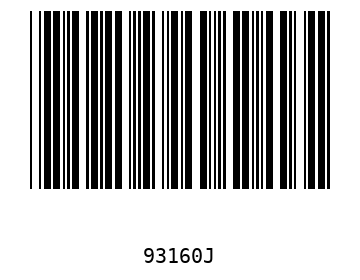 Bar code, type 39 93160