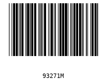 Bar code, type 39 93271