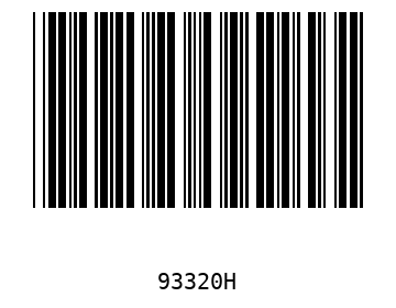Bar code, type 39 93320