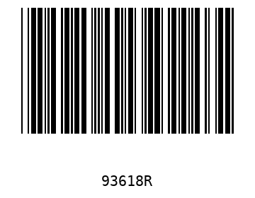 Bar code, type 39 93618