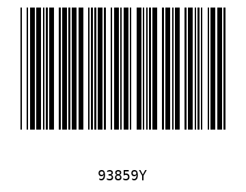 Bar code, type 39 93859