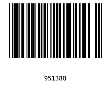 Bar code, type 39 95138