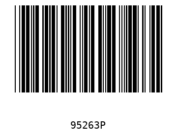 Bar code, type 39 95263