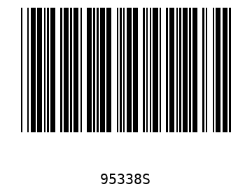 Bar code, type 39 95338