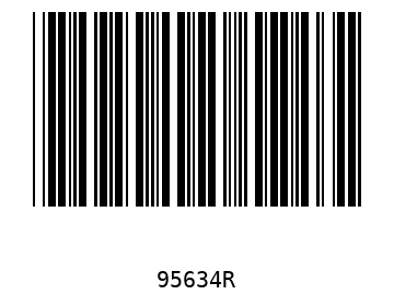 Bar code, type 39 95634