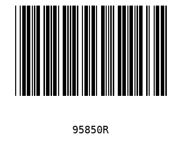 Bar code, type 39 95850