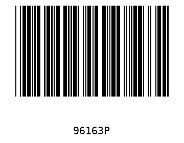 Bar code, type 39 96163