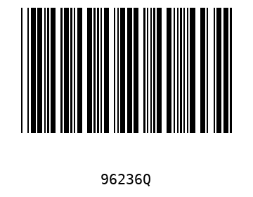 Bar code, type 39 96236