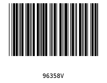 Bar code, type 39 96358